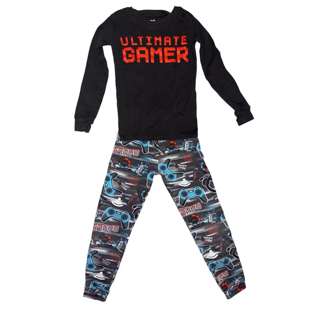 Place Kids PJ Ultimate‎ Gamer 100% Cotton Pajamas Pants Set Boys Size 8